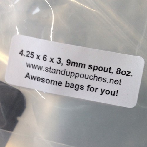 Kraft Paper Stand-Up Pouch with Zipper